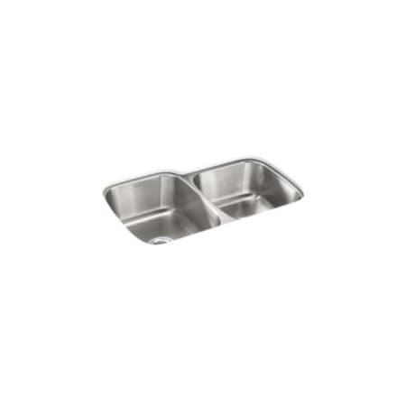 Sterling Mcallister 32X21X8 Uc Offset Sink F11409-L-NA